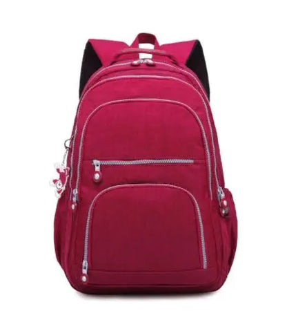 Mochila Feminina School Backpack for Teenage Girl 2025 Travel Back Packs Bag Women Nylon Waterproof Laptop Bagpack