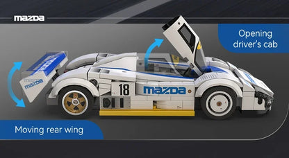 Cada 1:24 Technical Drift Racing Car C42 Sports Car Model Building Blocks City Endurance Sports-Car Bricks Toys For Kid Gifts