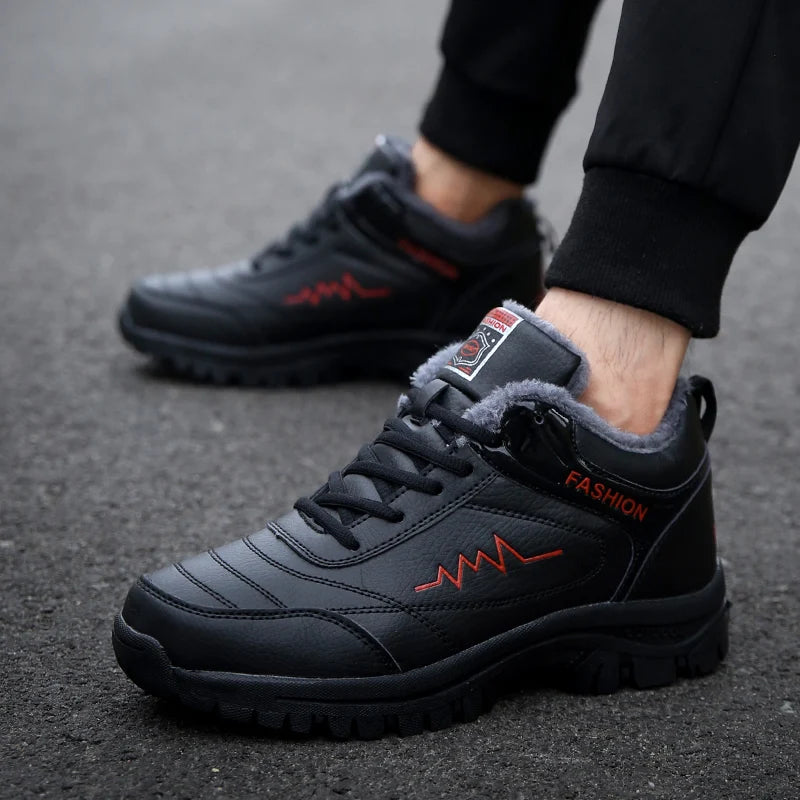 Men Winter Boots Shoes Warm Fashion Sneakers 2025 Winter Outdoor High Quality Casual Shoes Men Botas De Hombre Men Snow Boots