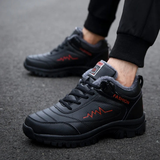 Men Winter Boots Shoes Warm Fashion Sneakers 2025 Winter Outdoor High Quality Casual Shoes Men Botas De Hombre Men Snow Boots