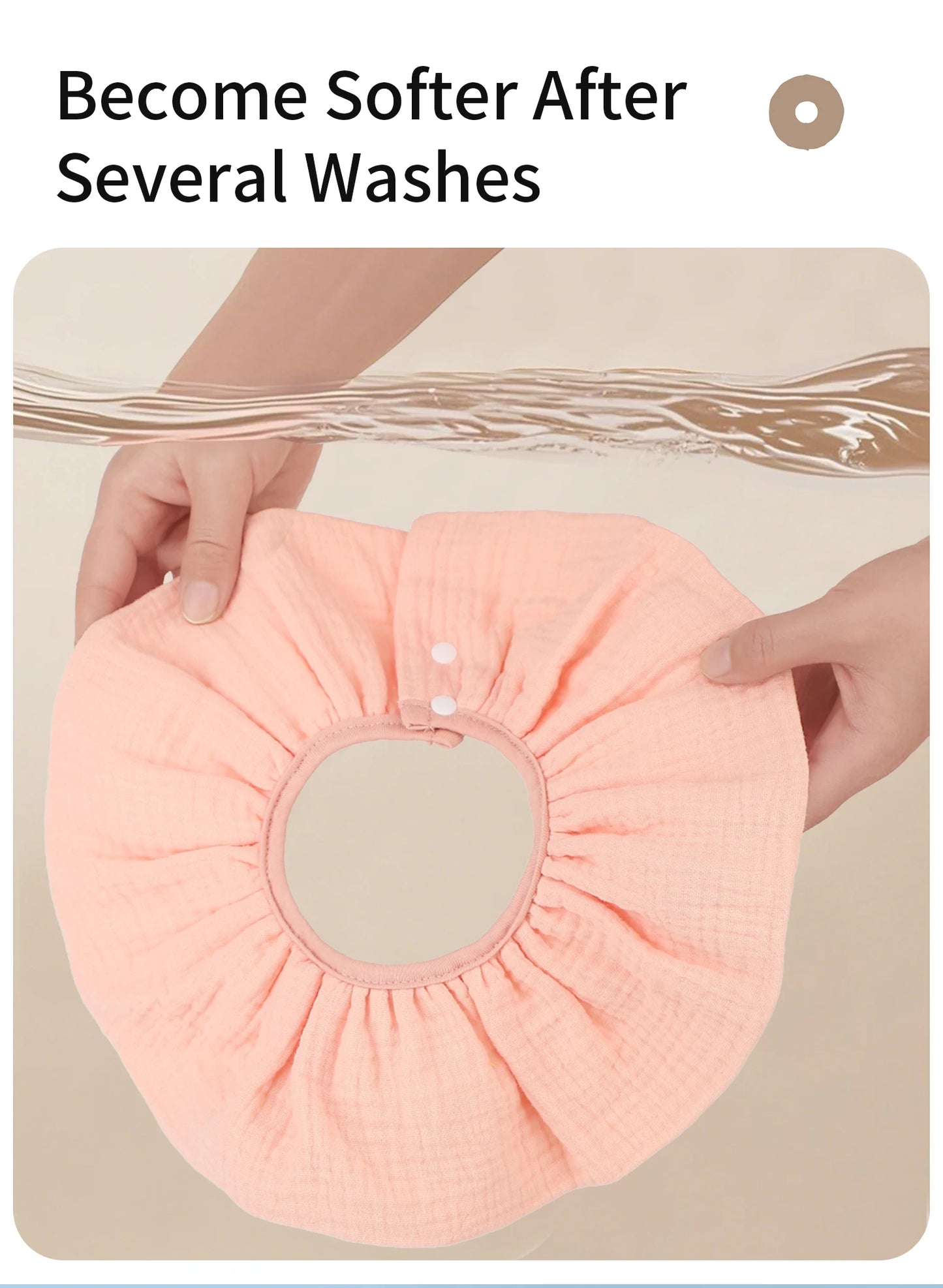 INSULAR 4 Layer Gauze Baby Bibs 100% Cotton Floral Burp Cloths Newborn Skin-friendly Absorbent Infant Towel Breathable 0-1Y