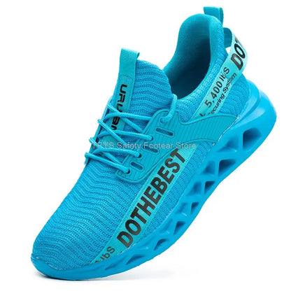 Anti-puncture Safety Shoes With Steel Toe Work Shoes Men Women Lightweight Safety Work Boots Breathable Sport Safety Shoes Unise