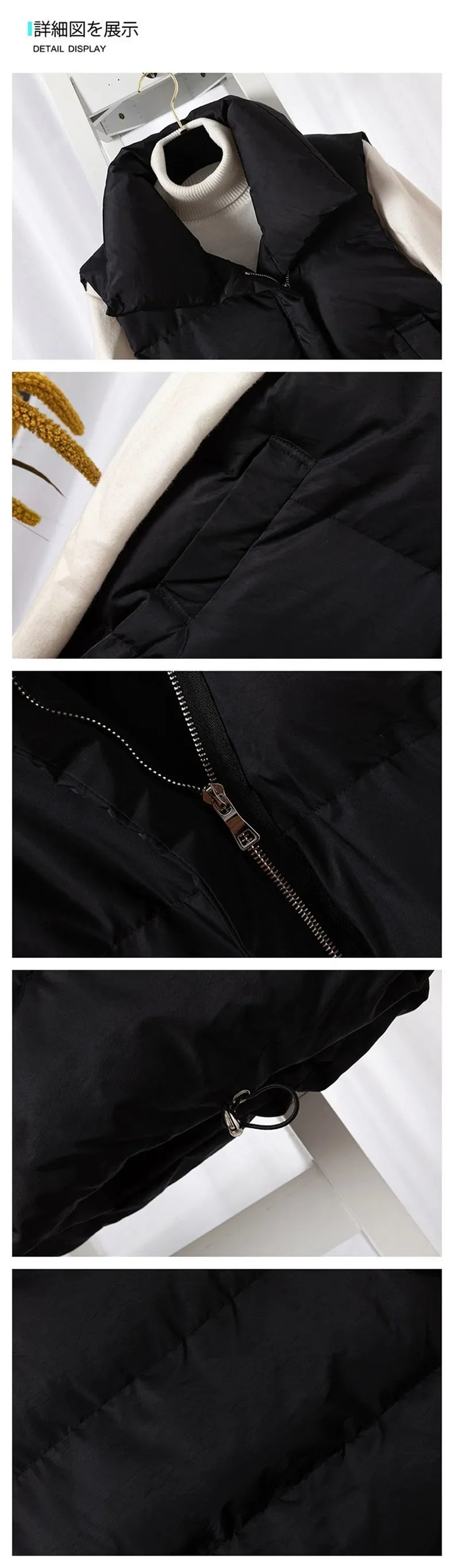 Autumn Winter Sleeveless Vest Women Keep Warm Puffer Jacket Stand Collar Harajuku Outwear Loose Fashion Padded Vest Korean Fall