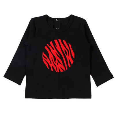 Children Clothes 2pcs Set Ribbed Kids Clothes baby Boys Clothes Girls Clothes Round Neck Long Sleeves Top Long Pants baby Set
