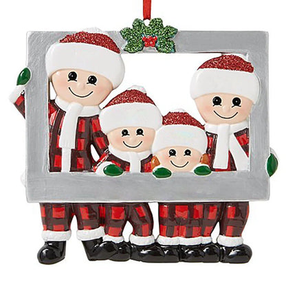 DIY Christmas Pendant Personal Family Christmas Ornaments 2025 Navidad Christmas Tree Hanging New Year Hanging Ornaments