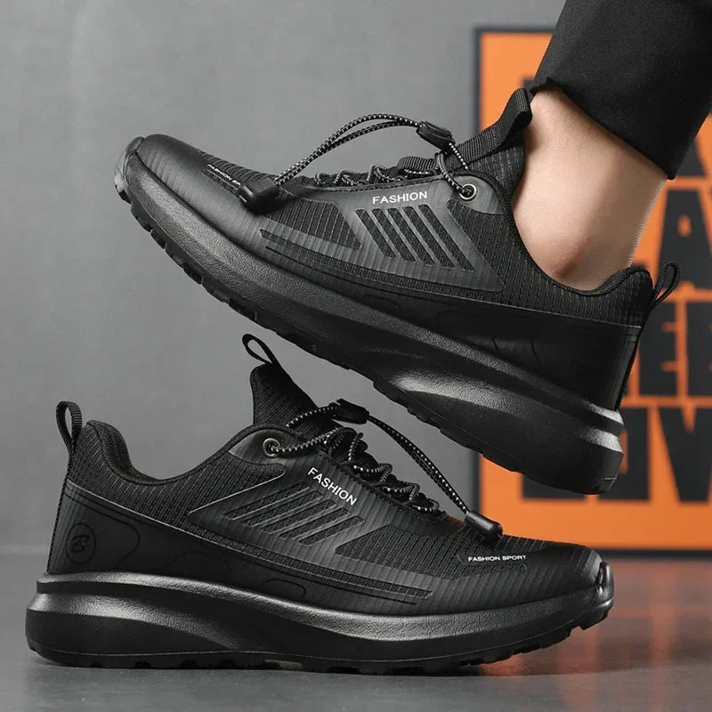 Men Sports Shoe Outsole Solid Colour Male Footwear Unisex Outdoor Sneakers Casual Man Shoes 2025 Winter New Fashion Anti Slip