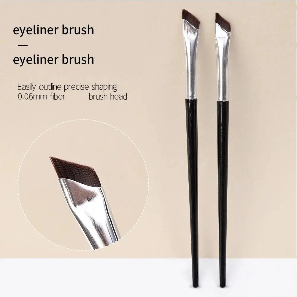 Upgrade Eyeliner Brush Ultra Thin Fine Angle Flat Eyebrow Brush Under The Eyes Place Precise Detail Brush
