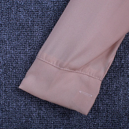 Women blouse long-sleeved V-neck elegant ladies chiffon shirt top fashion office work shirt Plus Size Blusas 5XL