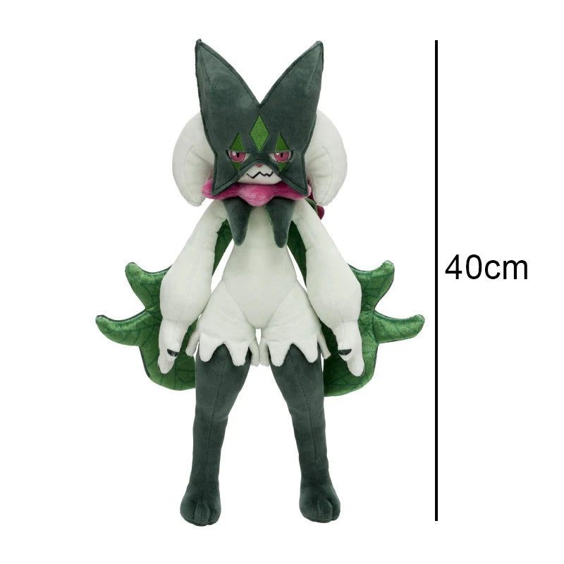 New Sprigatito Evolution Floragato Meowscarada Plush Toy Pokemon Peluche Stuffed Doll Cartoon Animals Cute Cats Birthday Gifts