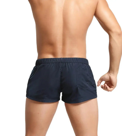 SEOBEAN Men's Quick Dry Swimwear Beach Shorts Summer Surf Fitness Board Trunks Gym Short Pants Male Clothing