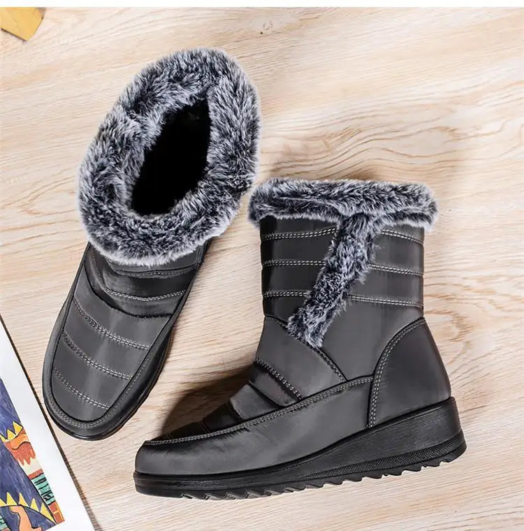 Women's Boots Snow Fashion Shoes Woman Waterproof Shoes Women 2025 Trend Ankle Boots Platform Botas Mujer Boots For Women