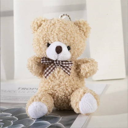 1PCS 11CM Plush Stuffed Teddy Bear Doll Patch Bear 5 Colors Kids Toy Soft Best Gift for Children Wedding Gifts