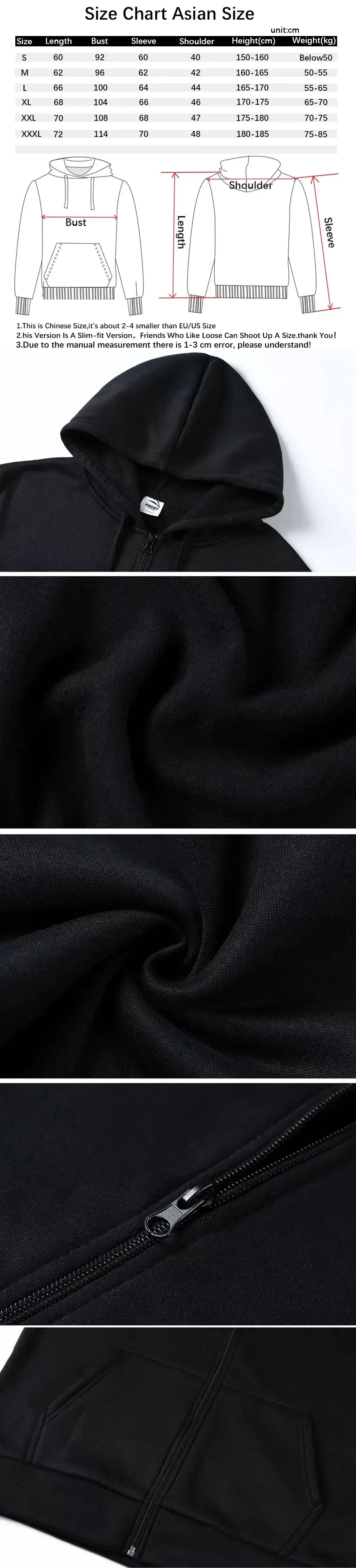 Anime The Apothecary Diaries Zipper Hoodie Cute Kawaii Maomao Graphic Zip Up Jacket Men Women Casual Oversized Zip Up Sweatshirt