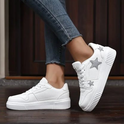 MAEDEF Woman Shoes Comfortable Walking Sneakers Women Casual Shoes Platform Non Slip Vulcanized Shoes Breathable Men Women Shoes