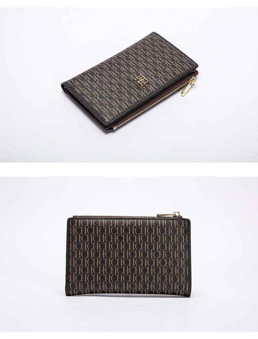 Carolina Herrera NEW Women's Cartoon Long Wallet, Classic PVC Fashion Simple Lightweight All-Match Purse