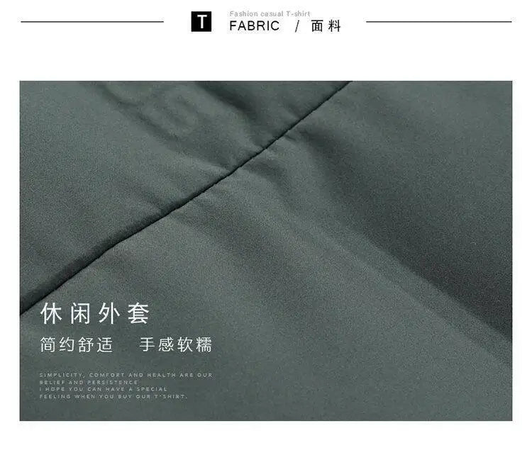 2025 High quality down jacket men winter business casual fashion handsome duck down medium long down jacket