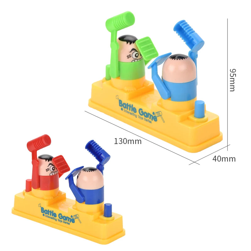 Children's Prank Decompression Funny Toys Two-person Head Fidgeting Game Parent-child Interactive Board Game Children Toy