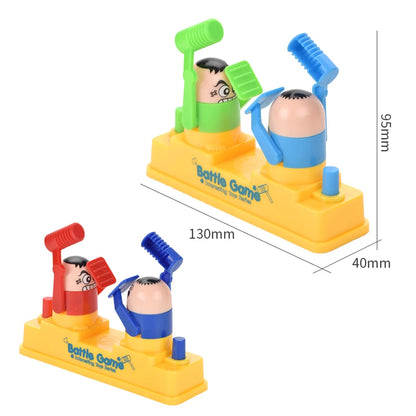 Children's Prank Decompression Funny Toys Two-person Head Fidgeting Game Parent-child Interactive Board Game Children Toy