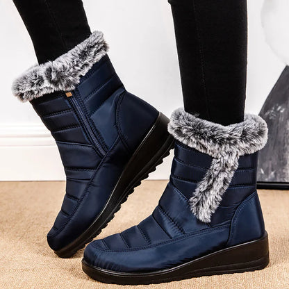 Women's Boots Snow Fashion Shoes Woman Waterproof Shoes Women 2025 Trend Ankle Boots Platform Botas Mujer Boots For Women