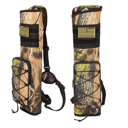 Archery Bow Holder Compound Recurve Bow Quiver Storage Bag Bottom Thickening Adjustable Strap Outdoor Hunting Bag Accessories