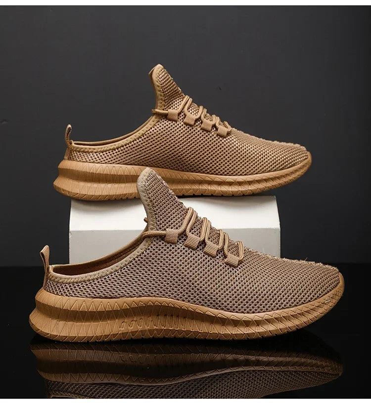 YRZL Men Casaul Slippers Lightweight Non Slip Breathable Mesh Shoes Half Slippers Outdoor Summer Loafers Lazy Shoe for Men