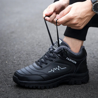 Men Winter Boots Shoes Warm Fashion Sneakers 2025 Winter Outdoor High Quality Casual Shoes Men Botas De Hombre Men Snow Boots
