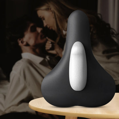 Electric Pelvic Floor Muscle Trainer Ergonomic Sit-On-Top Pelvic Trainer Portable Pelvic Floor Muscle Exerciser for Men Women