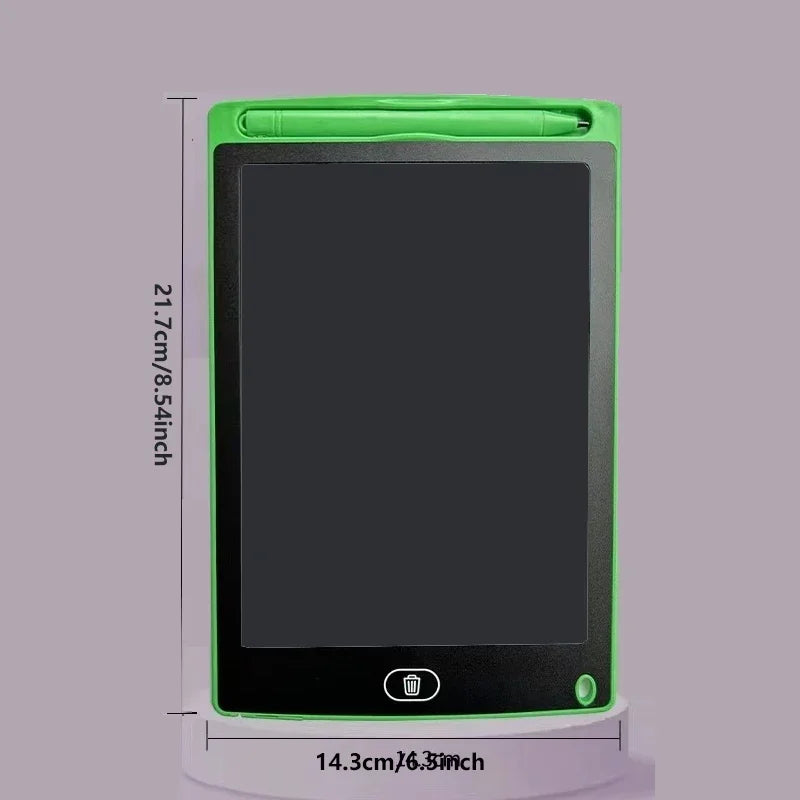 6.5/8.5/10/12 Inch LCD Drawing Tablet for Kids, Rechargeable Erasable Board with Pen, Travel Educational Toy Gift for Boys Girls
