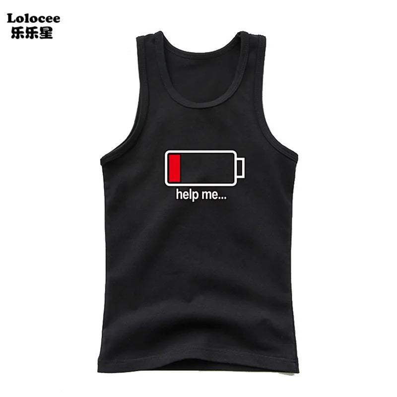 Boys Sleeveless Vest Kids Letter Print Summer 2025 Casual Tank Top Teenagers Singlet Children Camisoles Clothing