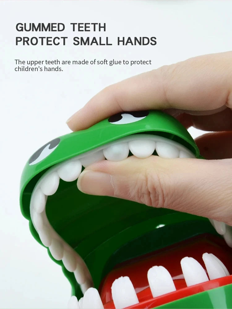 Bite hand crocodile children's toy stress relief toy Bite hand toy parent-child interactive party prank toy