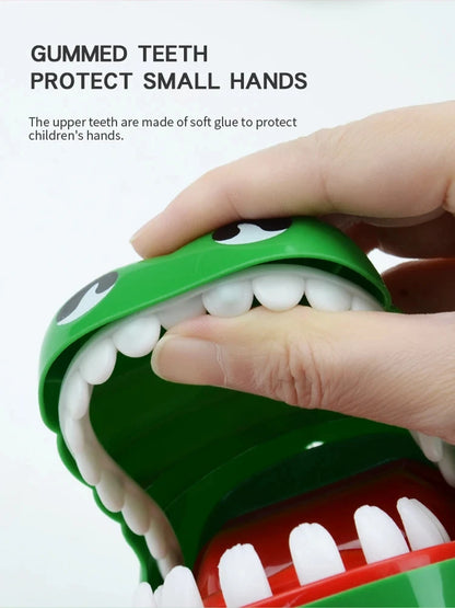 Bite hand crocodile children's toy stress relief toy Bite hand toy parent-child interactive party prank toy
