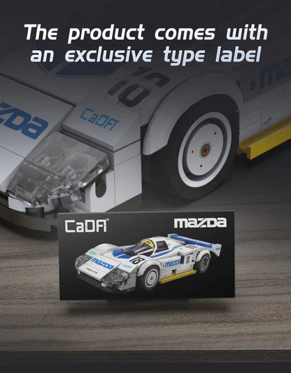Cada 1:24 Technical Drift Racing Car C42 Sports Car Model Building Blocks City Endurance Sports-Car Bricks Toys For Kid Gifts
