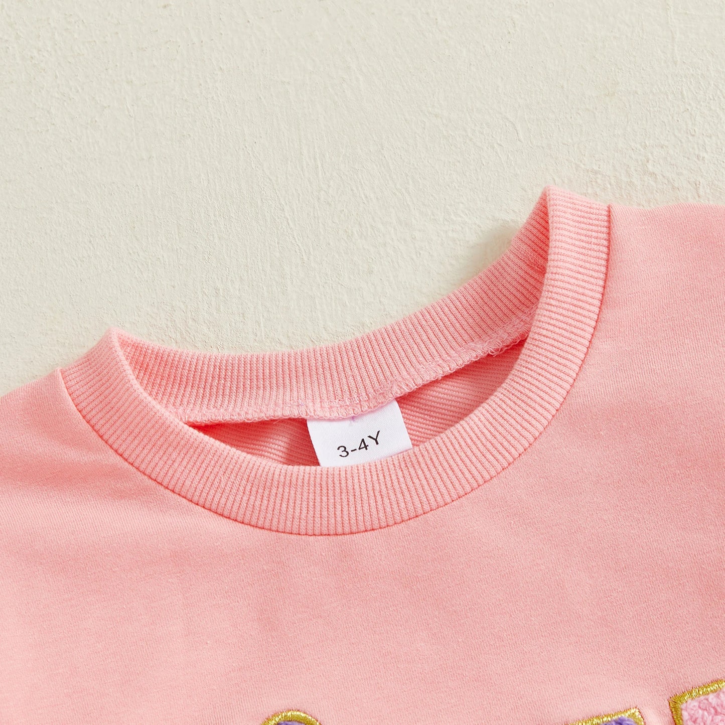Citgeett Autumn Kids Toddler Girl Birthday Outfit Heart Letter Embroidered Long Sleeve Sweatshirt Contrast Tulle Skirt Set