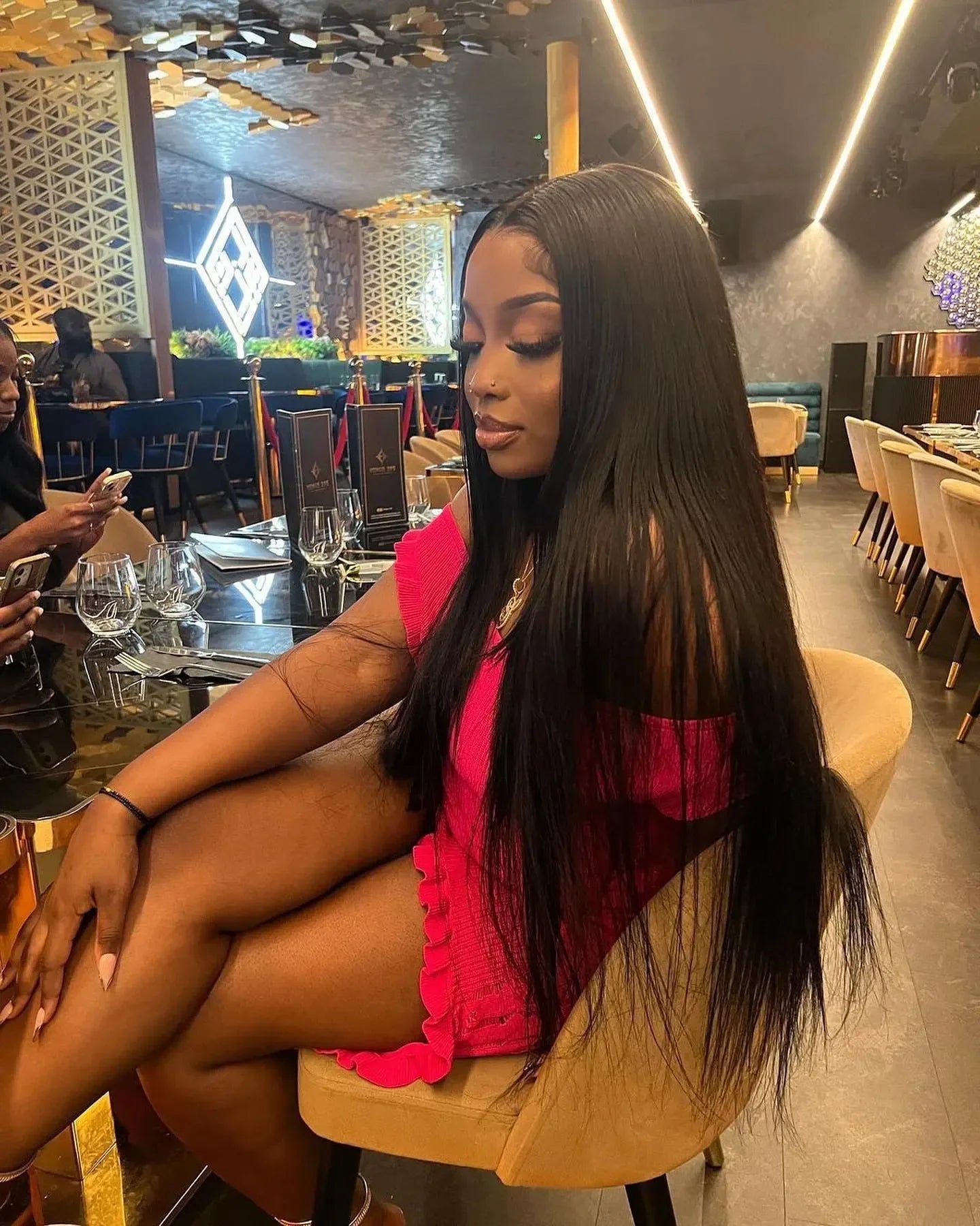 Vietnamese Raw 13X4 Lace Front Wigs For Black Women Remy 30 40 Inch Pre Plucked Bone Straight Human Hair Wigs 13X6 Hd Lace Frontal Wigs