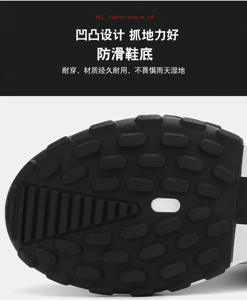 Men Platform Warm Cotton Shoes Male Thick Sneakers Winter Vulcanized Shoes Men Fashion Casual Running Shoe High Top Snow Boots