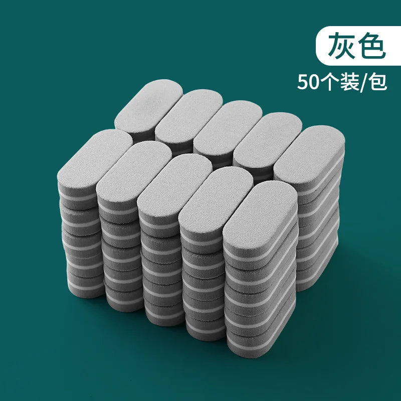 5pcs Mini Nails Sponge File Buffer Block Double Color Buffing Sanding File Pedicure Manicure Tool Gel Suplies Accessories Uñas