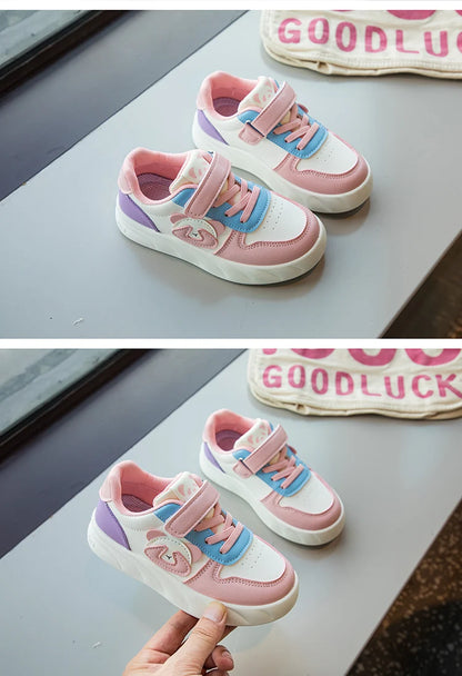 Kids' Sports Shoes Non-Slip Boys Girls Casual Shoes Sneakers Soft Sole 2025 New Children  Running Shoes Cute  Panda Comfortable