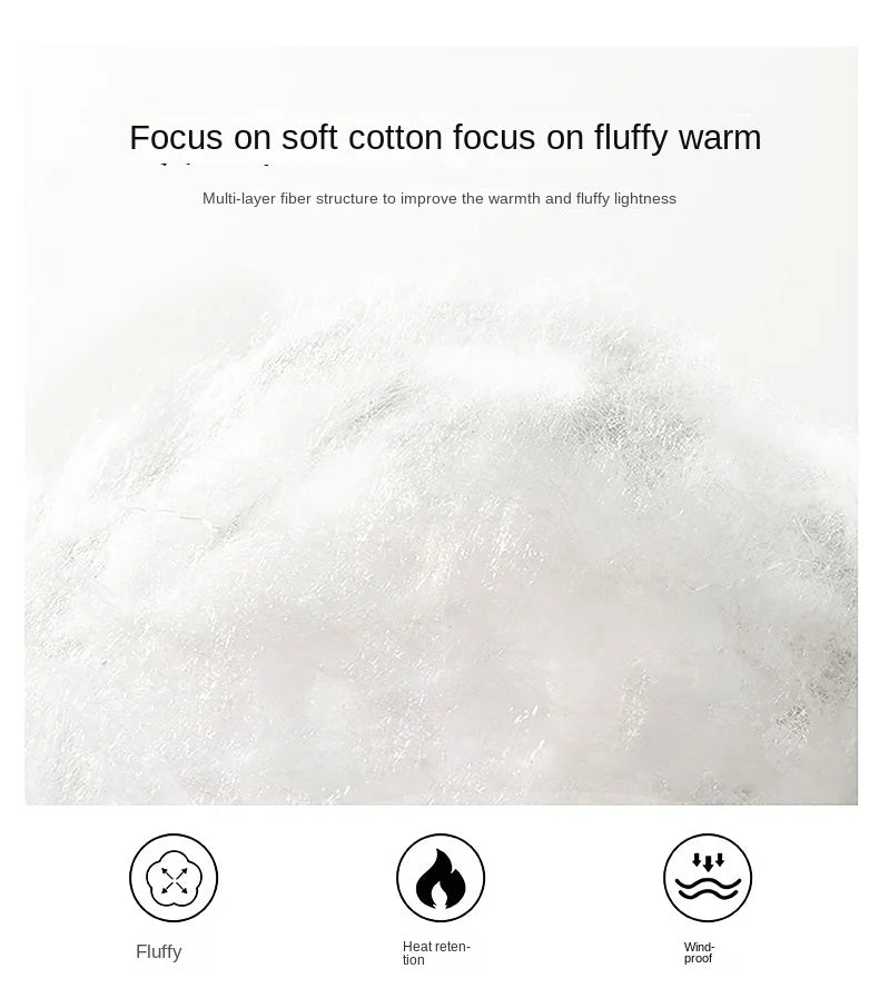 Cotton jacket men's winter thick medium long style men's decoration body trend business cotton jacket men's coat