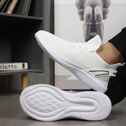 Men's Sneakers Man Casual Comfortable Non-slip Shoes Comfortable Breathable Running Shoe Wear-resistant Sport Shoes for Men