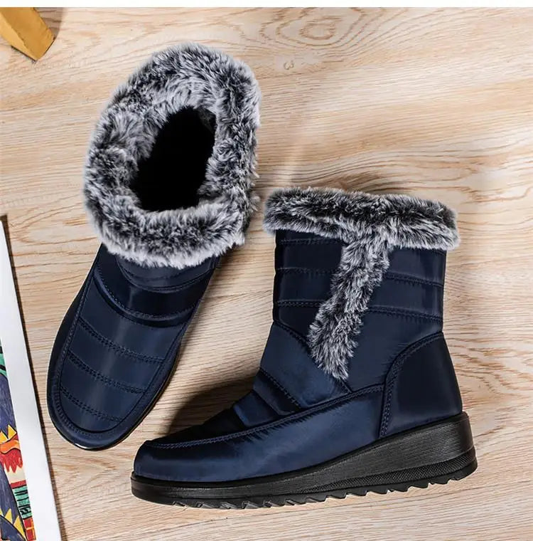 Women's Boots Snow Fashion Shoes Woman Waterproof Shoes Women 2025 Trend Ankle Boots Platform Botas Mujer Boots For Women
