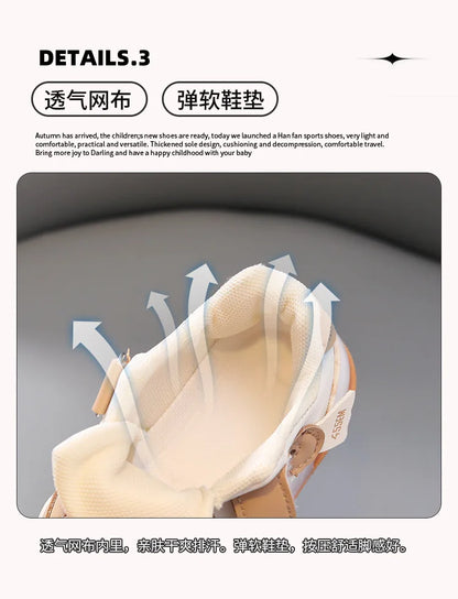 Kid Sneakers 2025 Autumn New Light Up Kid Shoe Trend Boy Sneakers Cute Girl Shoe Fashion Tennis Female Designer Shoe Кроссовки