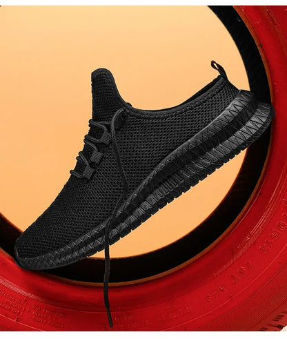 YRZL Men Casaul Slippers Lightweight Non Slip Breathable Mesh Shoes Half Slippers Outdoor Summer Loafers Lazy Shoe for Men