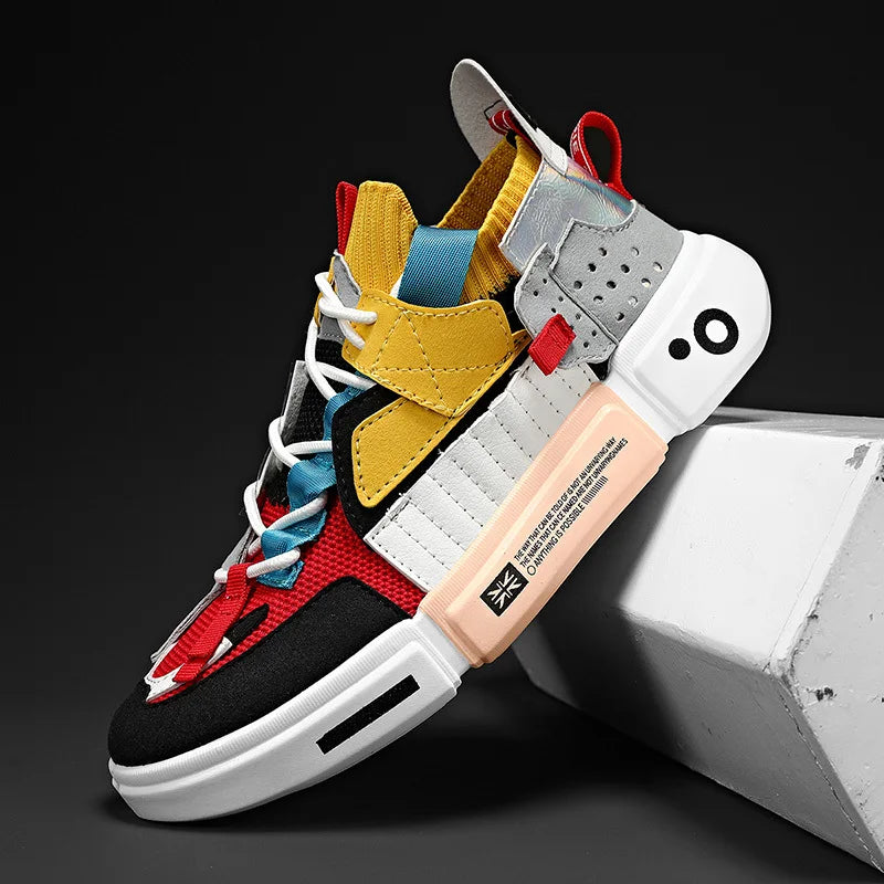 New Colorful Men Sneakers Male Tenis Luxury Designer Shoes Breathable Men's Casual Shoe Couple Shoes Trainers Zapatillas Hombre
