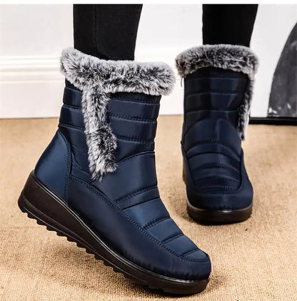 Women's Boots Snow Fashion Shoes Woman Waterproof Shoes Women 2025 Trend Ankle Boots Platform Botas Mujer Boots For Women