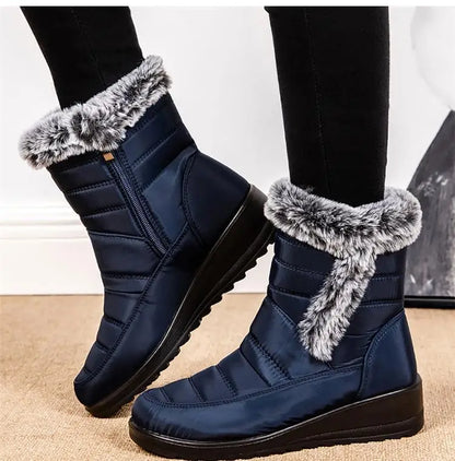 Women's Boots Snow Fashion Shoes Woman Waterproof Shoes Women 2025 Trend Ankle Boots Platform Botas Mujer Boots For Women