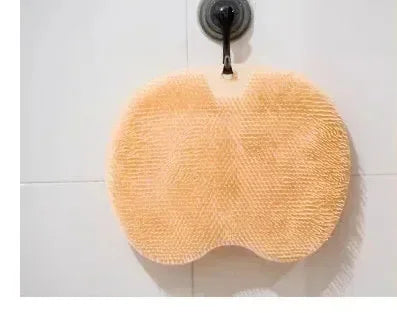 Back Massage Brush Silicone Foot Wash Body Cleaning Bathing Tool Exfoliating Shower Massage Scraper Bathroom Non Slip Bath Mat
