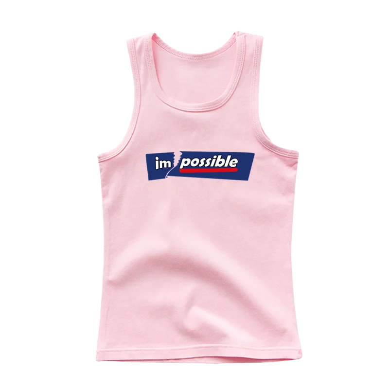 Boys Sleeveless Vest Kids Letter Print Summer 2025 Casual Tank Top Teenagers Singlet Children Camisoles Clothing