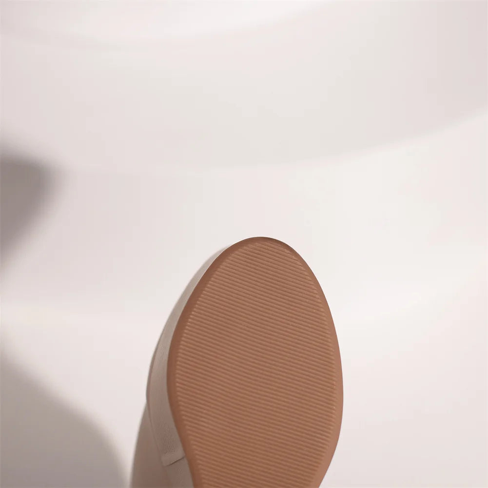 Big Size 35-43 Brand New Ladies Platform Ankle Boots Fashion Zip Wedges High Heels Boots Women 2022 Party Office Shoes Woman