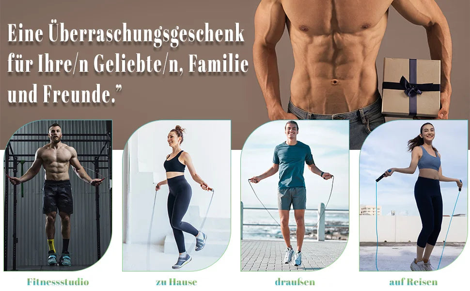 25 mm*3 M Weighted Jump Rope For Fitness Heavy Jump Rope 10ft  Women Men Workout Battle Ropes Fitness Training Skipping Rope