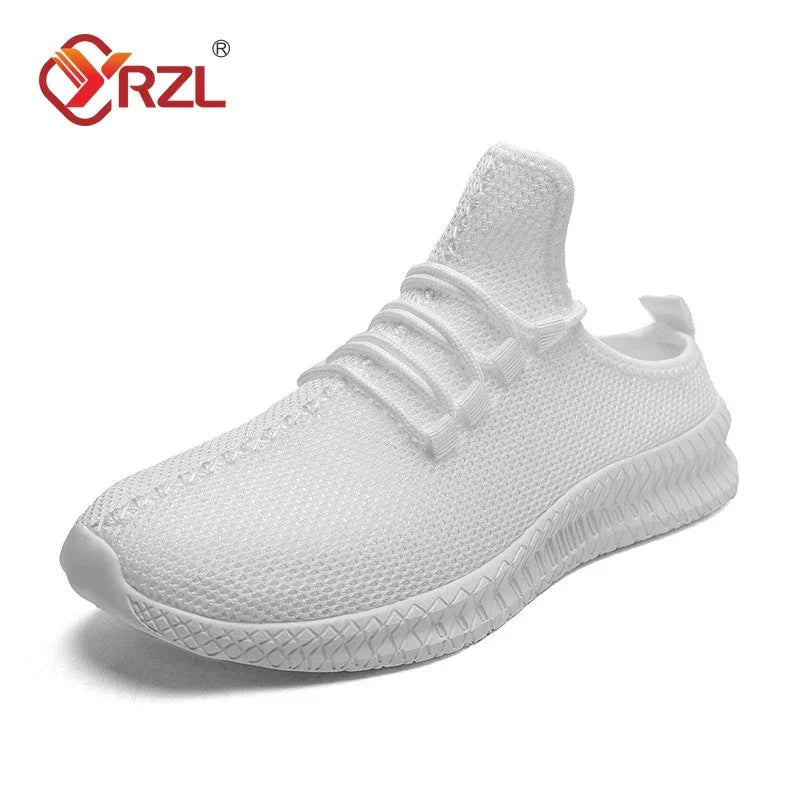 YRZL Men Casaul Slippers Lightweight Non Slip Breathable Mesh Shoes Half Slippers Outdoor Summer Loafers Lazy Shoe for Men